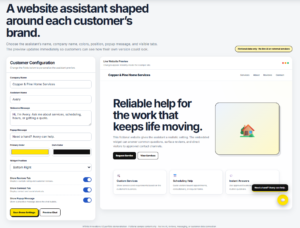 Custom AI Website Assistant Configuration Demo